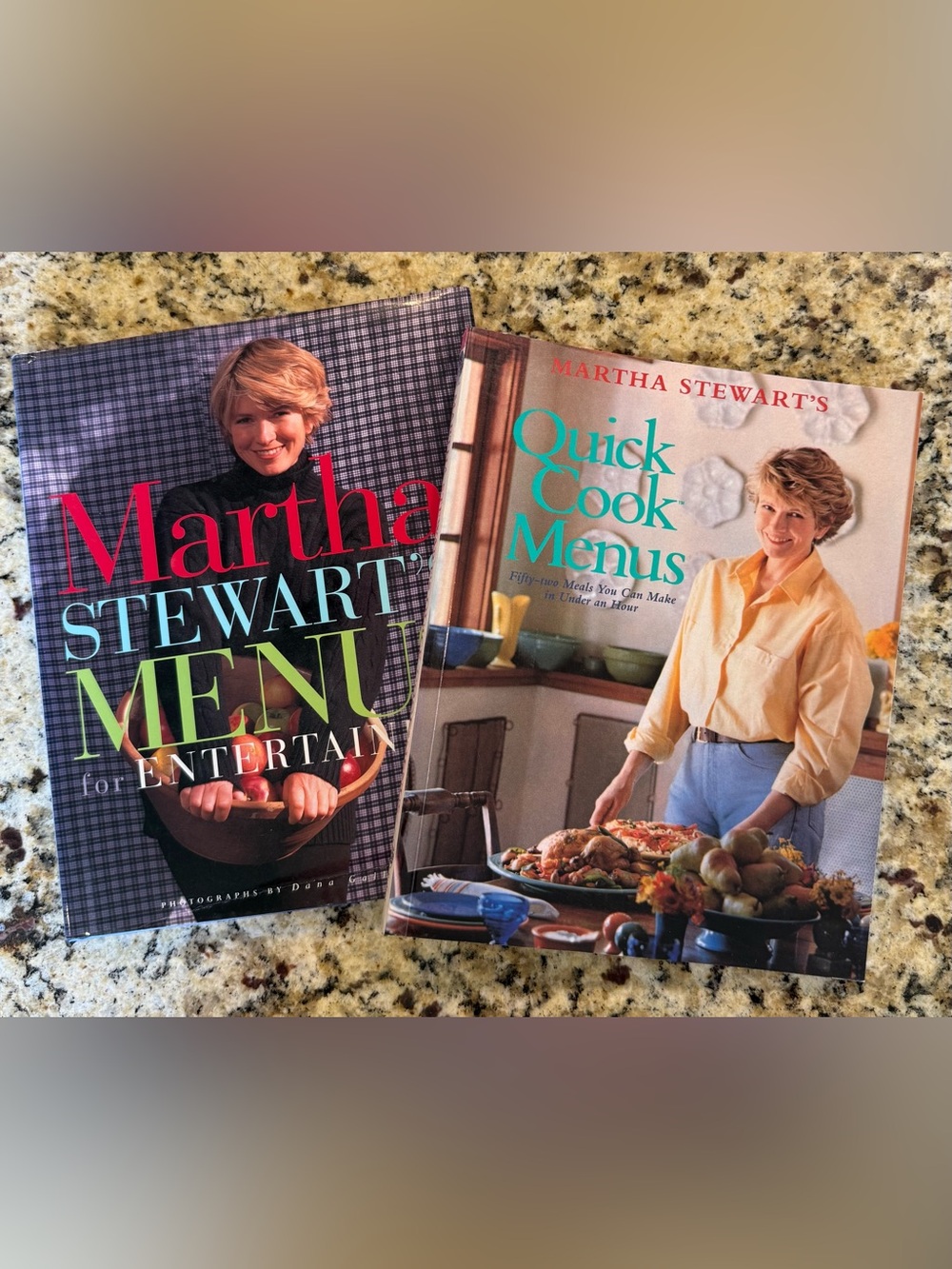 Vintage Martha Stewart Cookbooks Set of 2